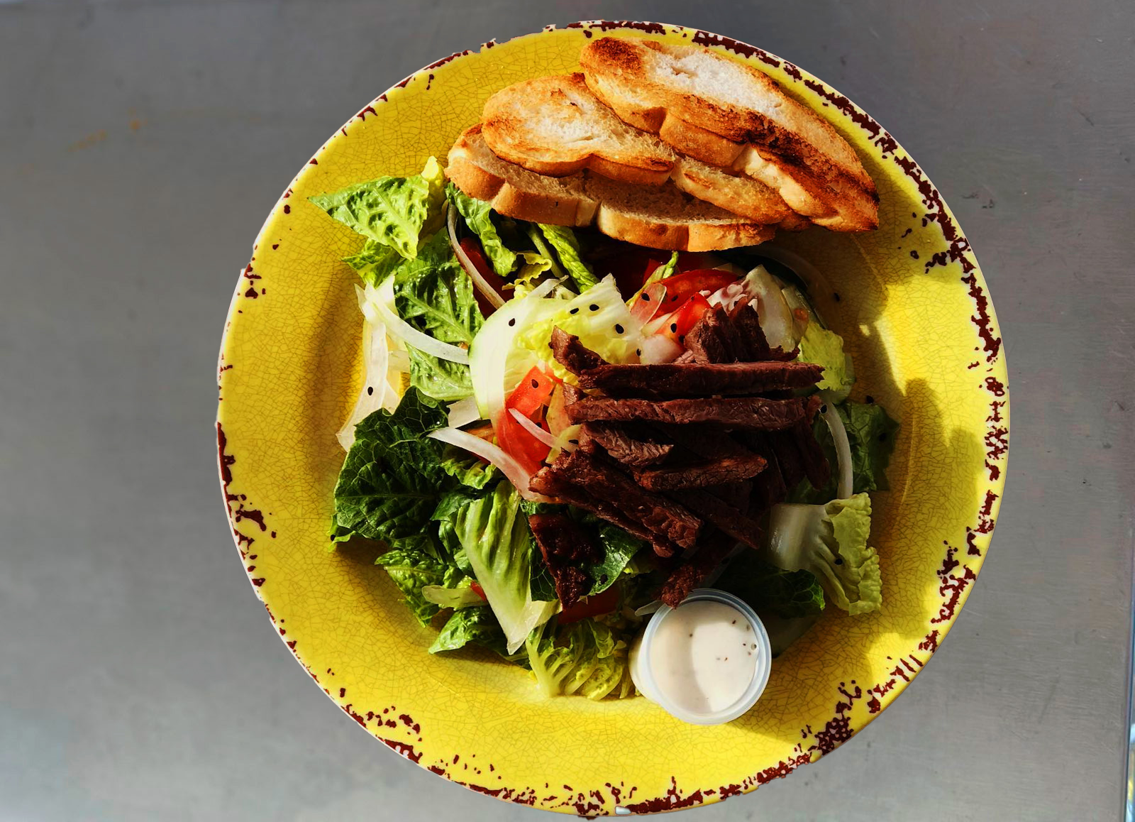 Ensalada con carne